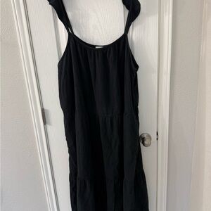 J.Crew Black Cover Up Dress